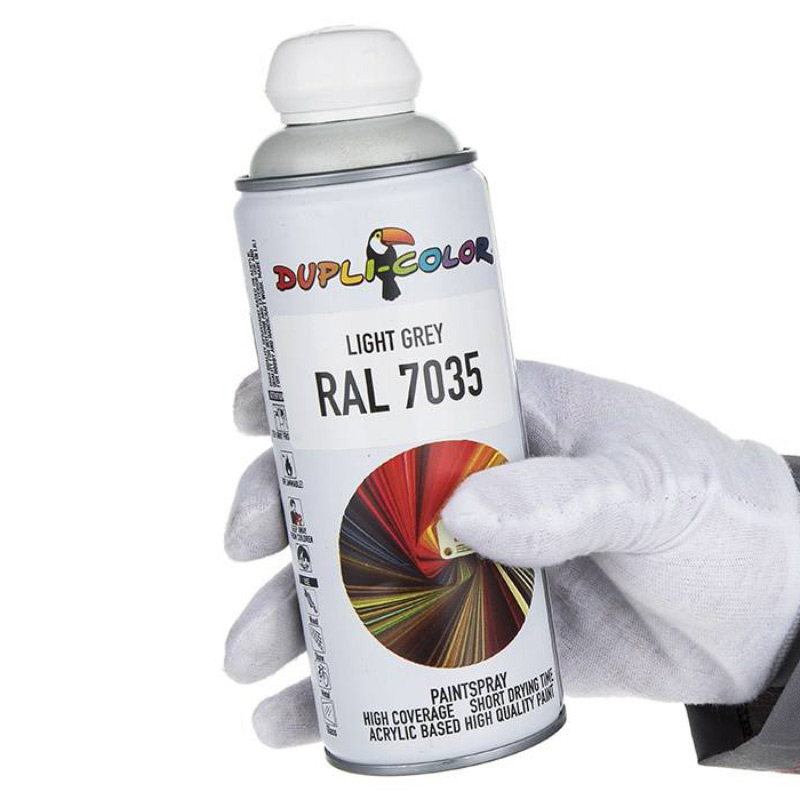 اسپری رنگ خاکستری روشن Dupli-Color RAL 7035 400ml