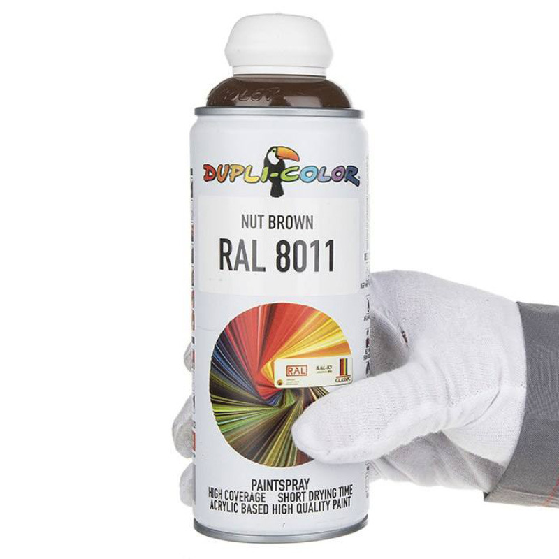 اسپری رنگ قهوه ای Dupli-Color RAL 8011 400ml