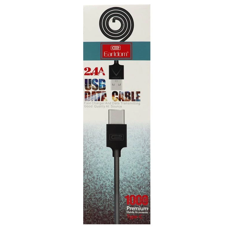 کابل Earldom EC-066C Type-C 2.4A 1m