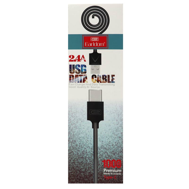 کابل Earldom EC-066C Type-C 2.4A 1m