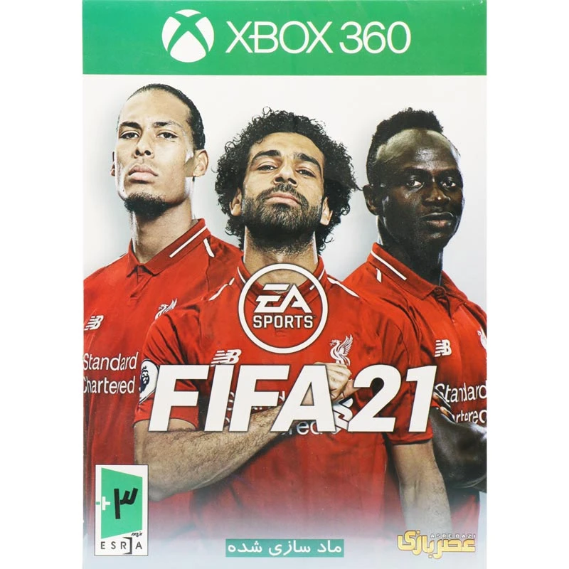 بازی FIFA 21 عصر بازی مناسب برای XBOX 360