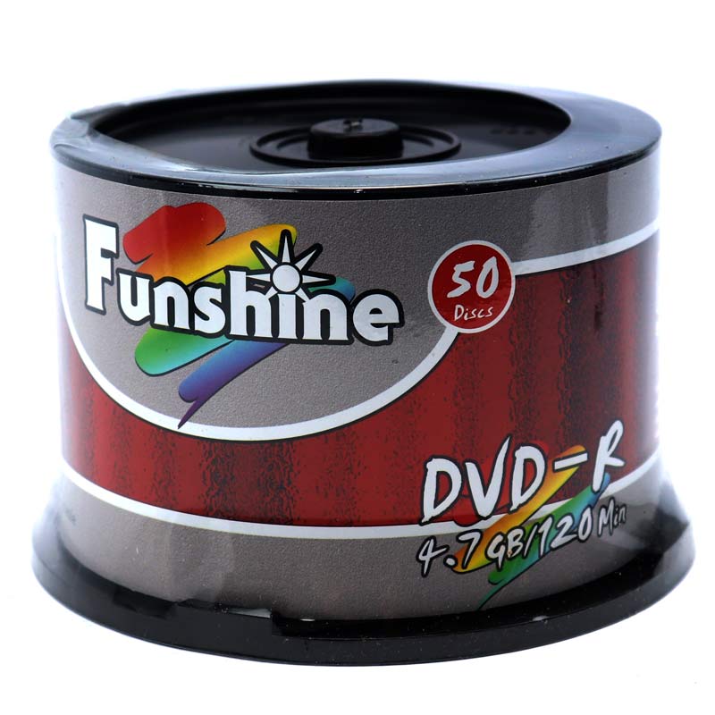 دی وی دی خام فانشاین ظرفیت 4.7 گیگابایت پک دار
