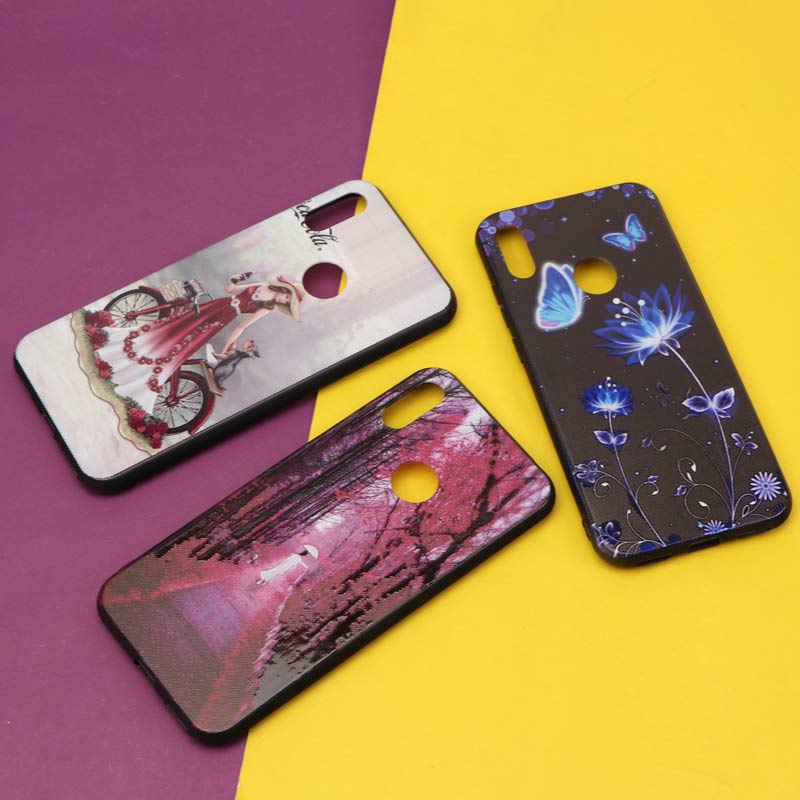 قاب فانتزی برجسته طرح دخترانه هواوی Honor 8A سری H