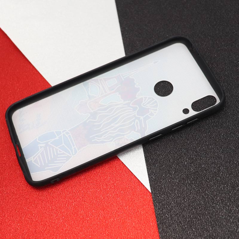 قاب فانتزی برجسته طرح لوگو هواوی Honor 8C سری H