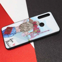 قاب فانتزی برجسته طرح دخترانه هواوی Honor 9X سری H