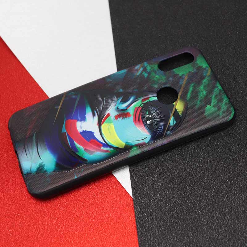 قاب فانتزی برجسته طرح دخترانه هواوی Y6s سری H