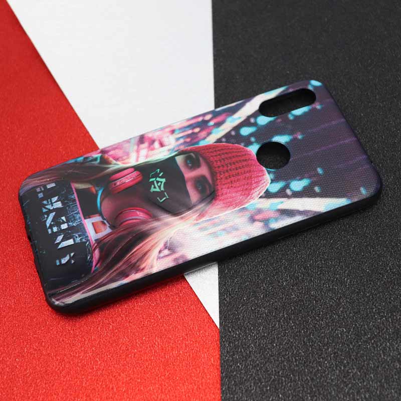 قاب فانتزی برجسته طرح دخترانه هواوی Y6s سری H
