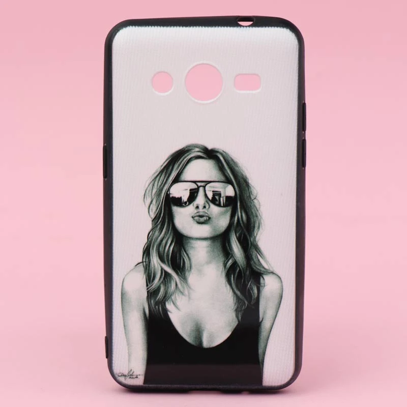 قاب فانتزی برجسته کد48 سامسونگ Galaxy Core 2 سری E