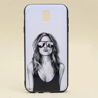 قاب فانتزی برجسته کد48 سامسونگ J7 Pro سری E