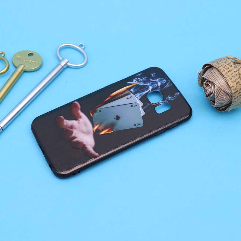 قاب فانتزی برجسته کد5 سامسونگ S6 Edge سری F