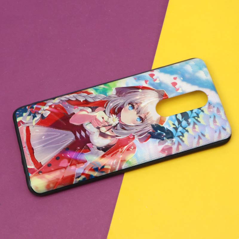 قاب فانتزی برجسته طرح دخترانه شیائومی Redmi 8 سری H