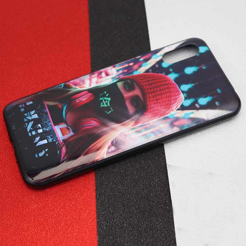 قاب فانتزی برجسته طرح دخترانه شیائومی Redmi 9A سری H