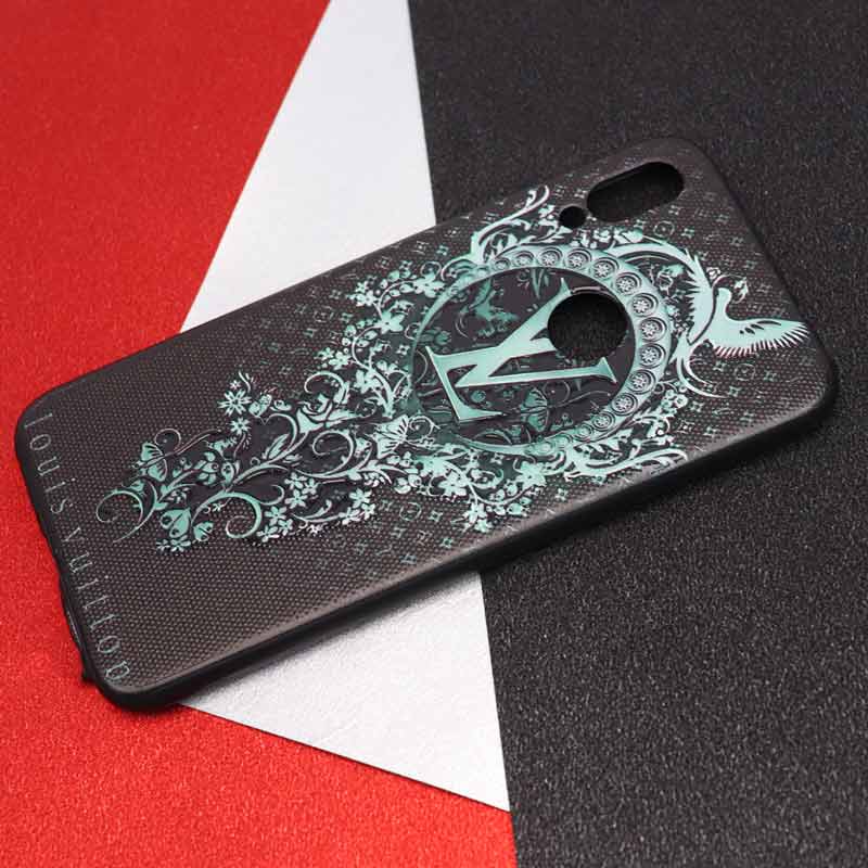 قاب فانتزی برجسته طرح لوگو شیائومی Redmi Note 7 سری H