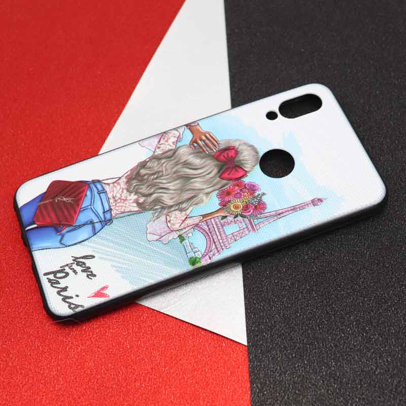 قاب فانتزی برجسته طرح دخترانه شیائومی Redmi Note 7 سری H