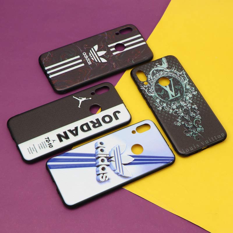 قاب فانتزی برجسته طرح لوگو شیائومی Redmi Note 7 سری H