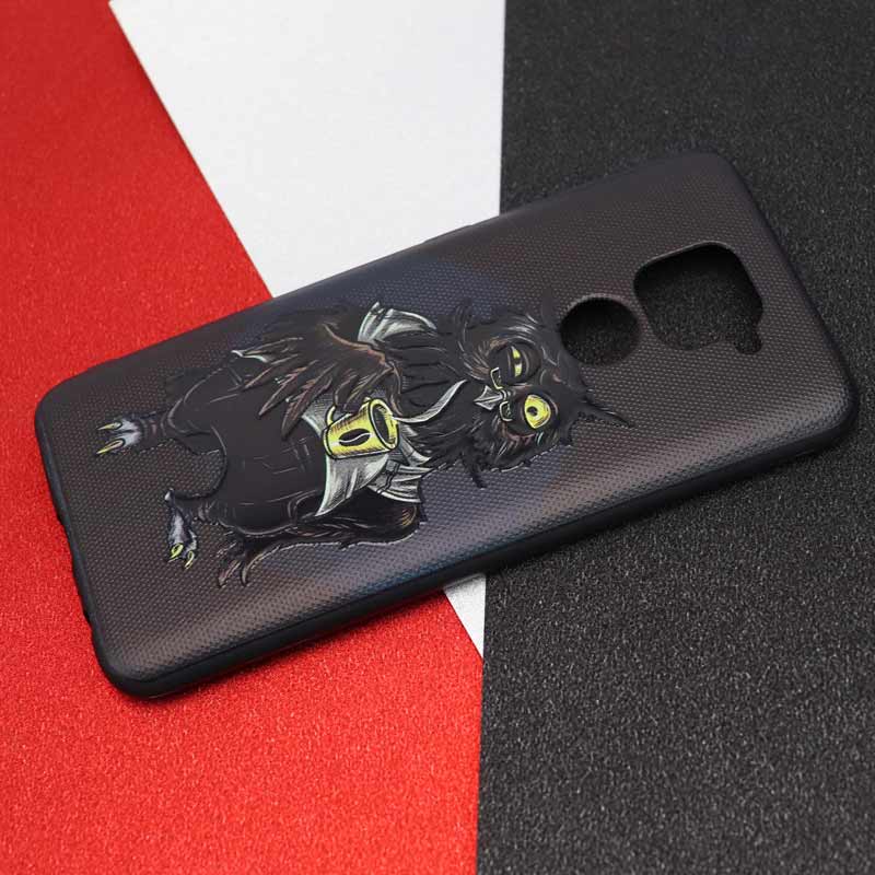 قاب فانتزی برجسته طرح کارتونی شیائومی Redmi Note 9 سری H
