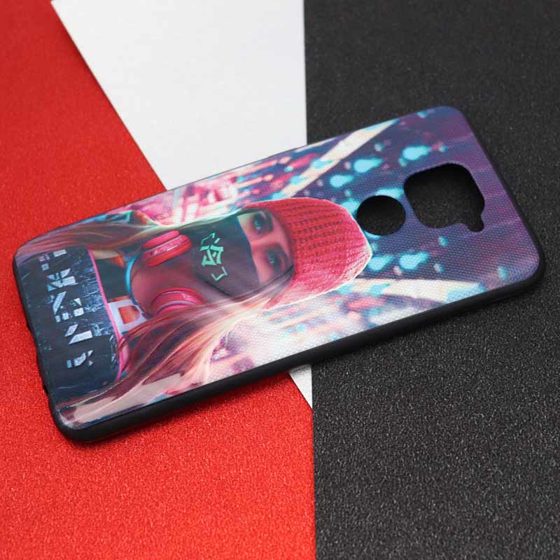 قاب فانتزی برجسته طرح دخترانه شیائومی Redmi Note 9 سری H