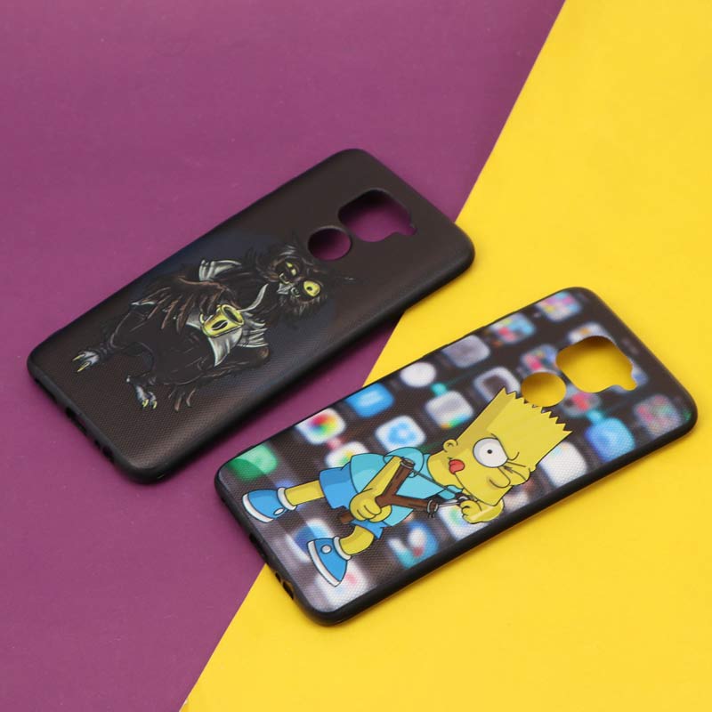 قاب فانتزی برجسته طرح کارتونی شیائومی Redmi Note 9 سری H