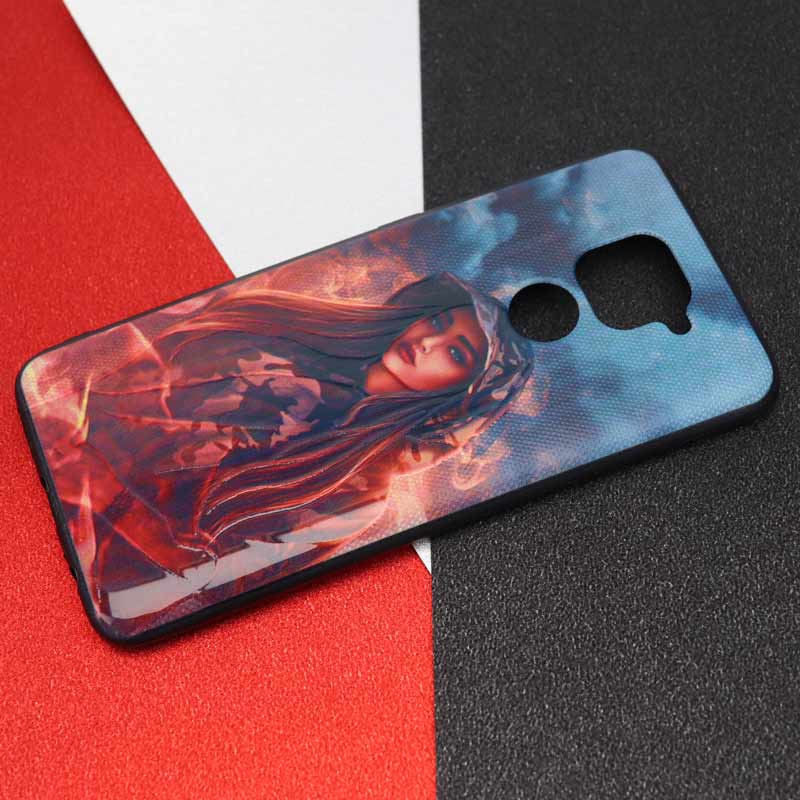 قاب فانتزی برجسته طرح دخترانه شیائومی Redmi Note 9 سری H