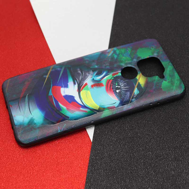 قاب فانتزی برجسته طرح دخترانه شیائومی Redmi Note 9 سری H