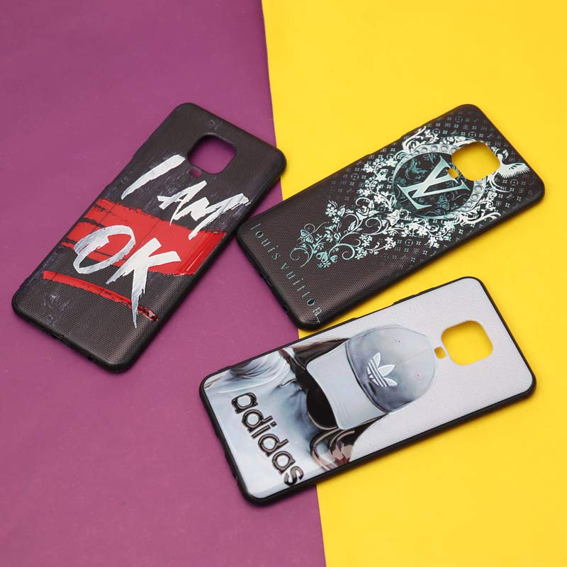 قاب فانتزی برجسته طرح لوگو شیائومی Redmi Note 9s / Note 9 Pro سری H