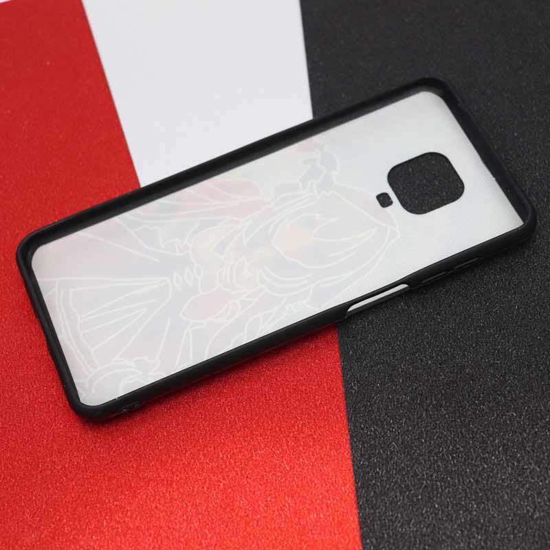قاب فانتزی برجسته طرح لوگو شیائومی Redmi Note 9s / Note 9 Pro سری H