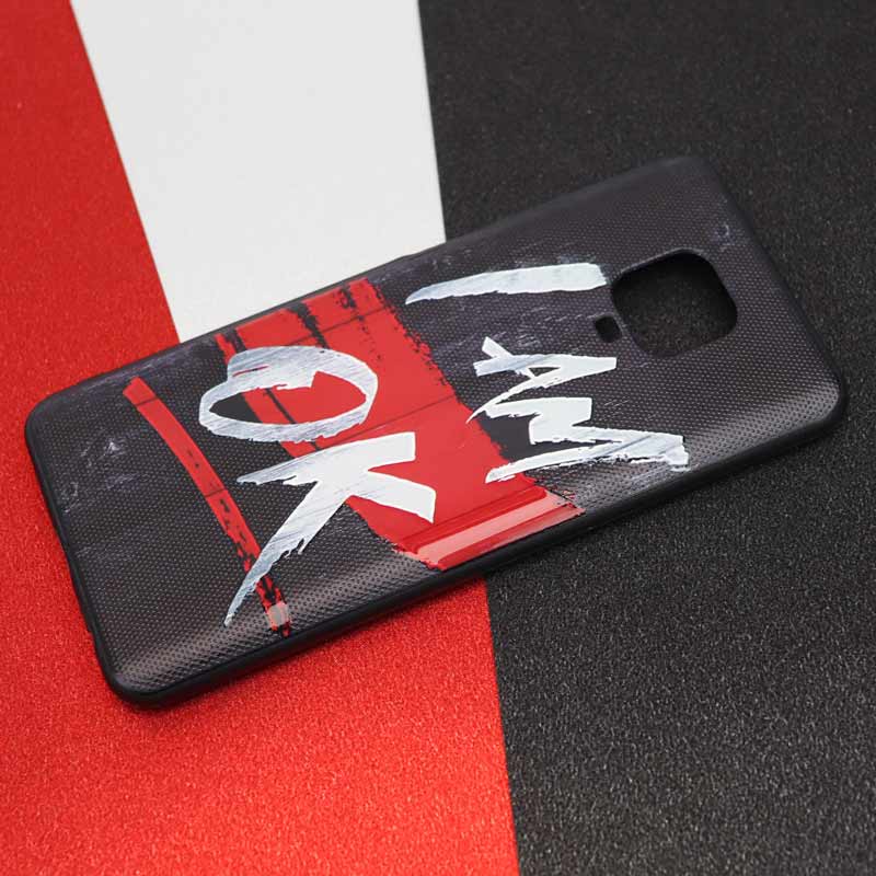قاب فانتزی برجسته طرح لوگو شیائومی Redmi Note 9s / Note 9 Pro سری H