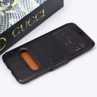 کیف کلاسوری چرمی Huawei Y8s مشکی