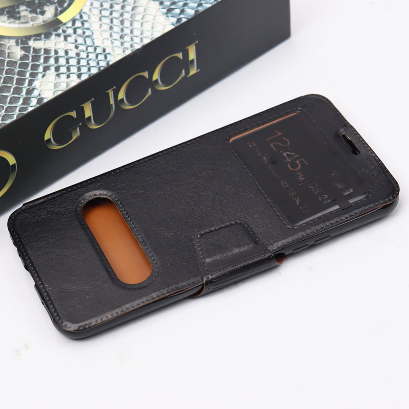 کیف کلاسوری چرمی Huawei Y9s مشکی