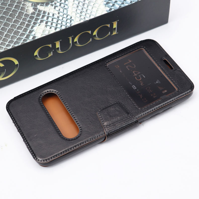 کیف کلاسوری چرمی Xiaomi Redmi Note 9 مشکی