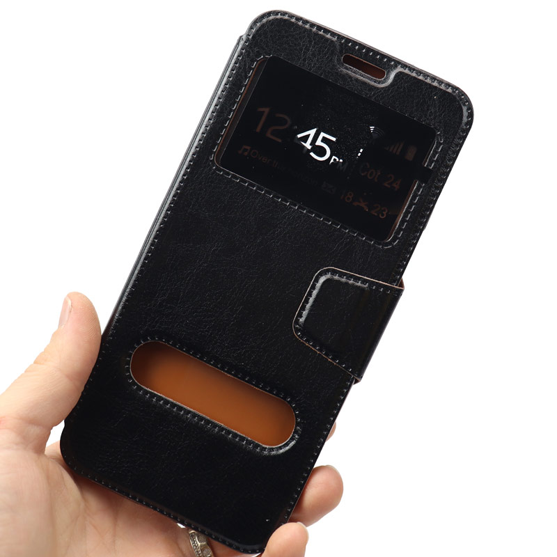 کیف کلاسوری چرمی Xiaomi Redmi Note 9S مشکی