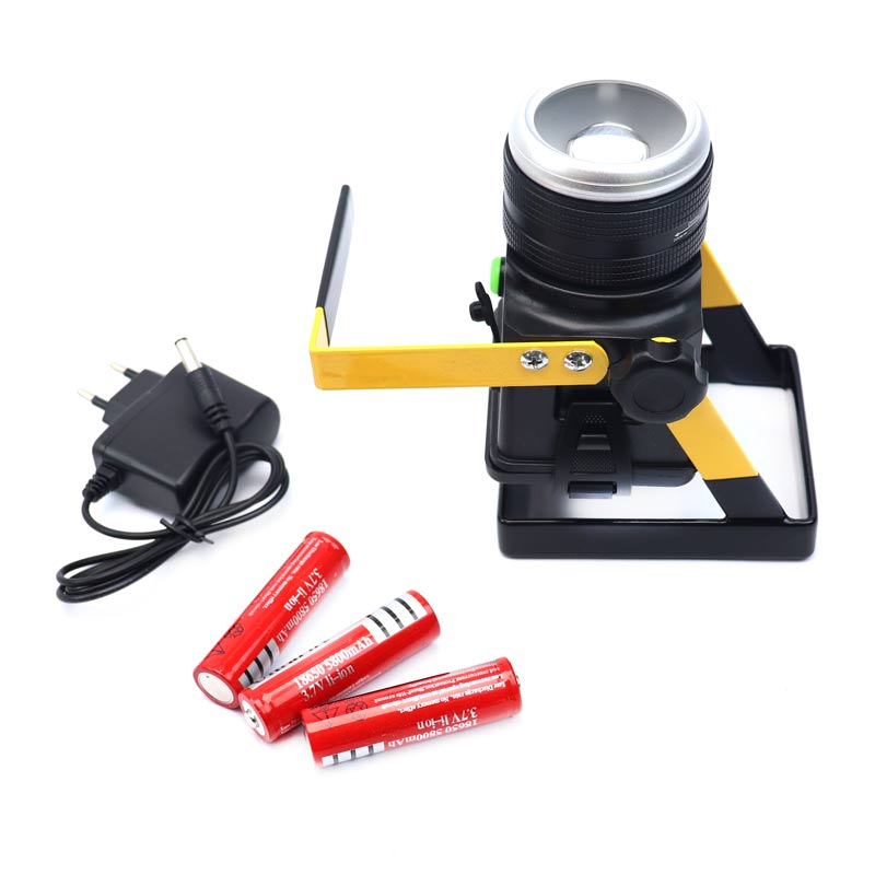پروژکتور شارژی فلود لایت Floodlight LED SMD XML-L2 30W