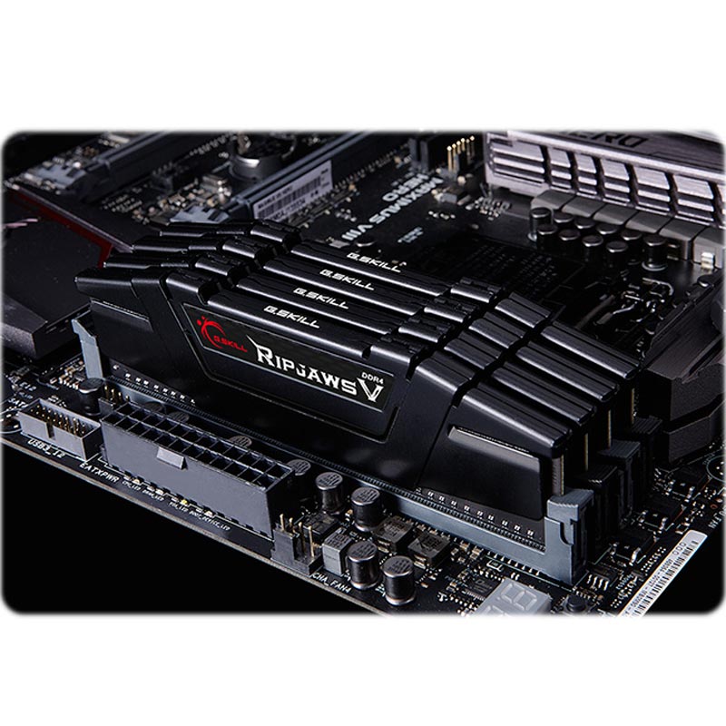 رم کامپیوتر G.SKILL RipjawsV DDR4 32GB 3200MHz CL16 Dual