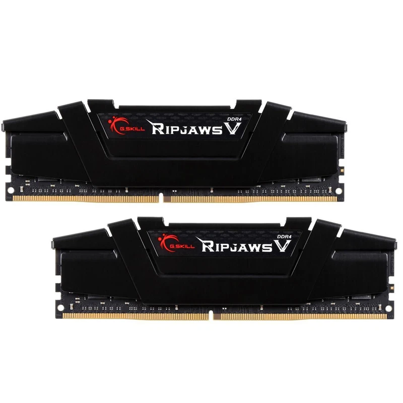 رم کامپیوتر G.SKILL RipjawsV DDR4 32GB 3200MHz CL16 Dual