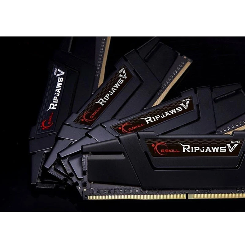 رم کامپیوتر G.SKILL RipjawsV DDR4 32GB 3200MHz CL16 Dual