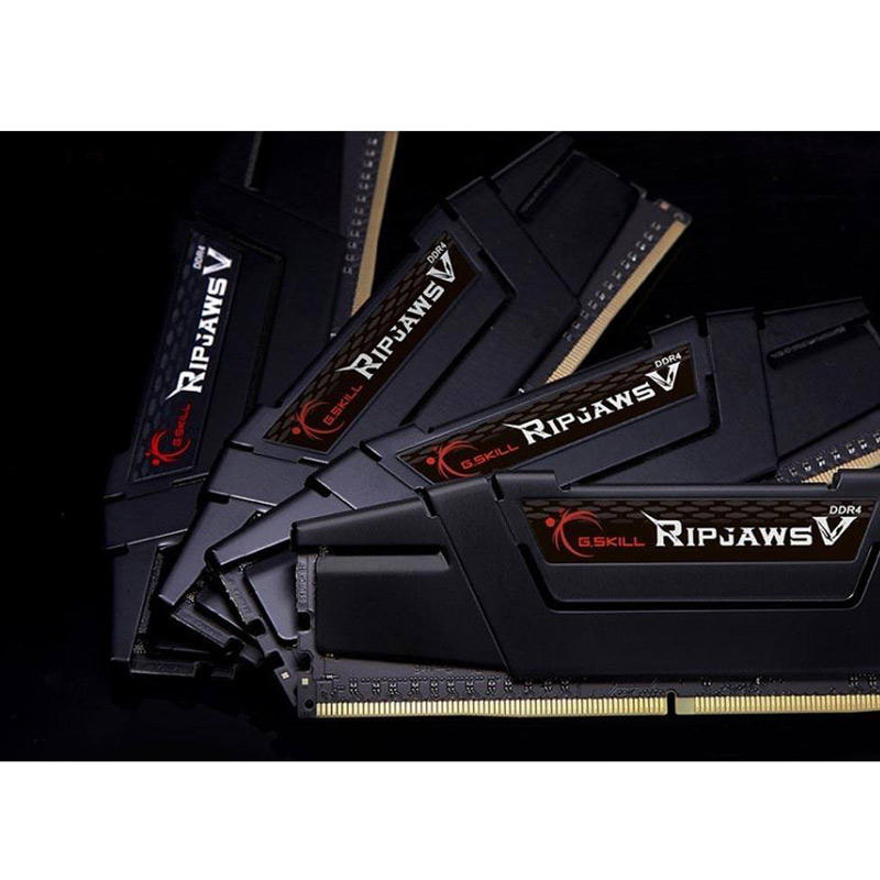 رم کامپیوتر G.SKILL RipjawsV DDR4 32GB 3200MHz CL16 Dual