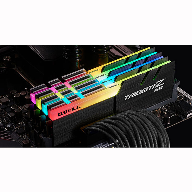 رم کامپیوتر G.SKILL Trident Z DDR4 64GB 3200MHz CL16 Dual