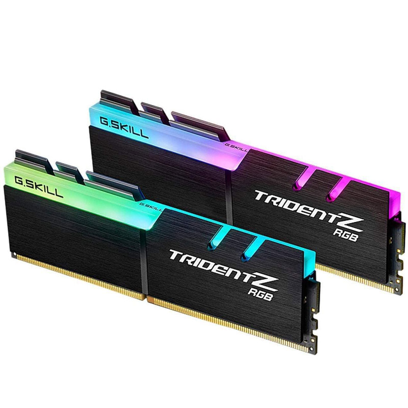 رم کامپیوتر G.SKILL Trident Z RGB F4 DDR4 32GB 3600MHz CL18 Dual