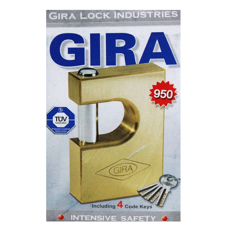 قفل کتابی گیرا Gira950 95mm کد 008