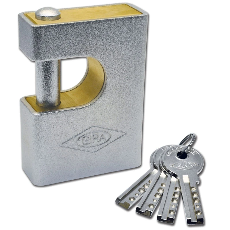 قفل کتابی گیرا روکشدار Gira950 95mm کد 010