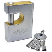 قفل کتابی گیرا روکشدار Gira950 95mm کد 010