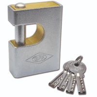 قفل کتابی گیرا روکشدار Gira950 95mm کد 017