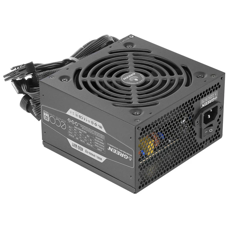 پاور 450 وات گرین Green GP450A-ECO Rev3.1 White