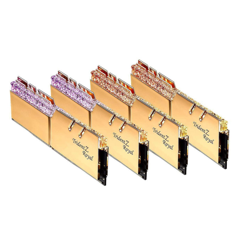رم جی اسکیل G.SKILL Trident Z Royal Gold DDR4 16GB 3600MHz