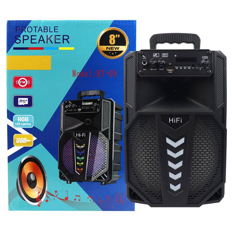 اسپیکر چمدانی HI-FI BT-09