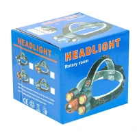 چراغ پیشانی هدلایت شارژی 5 کاره 4 حالته Headlight