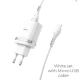 شارژر دیواری فست شارژ Hoco C12Q QC3 18W + کابل microUSB (گارانتی 12 ماهه)