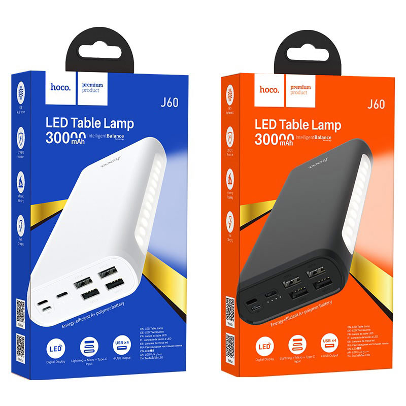 پاور بانک 30000 هوکو Hoco J60 (گارانتی 12 ماهه)