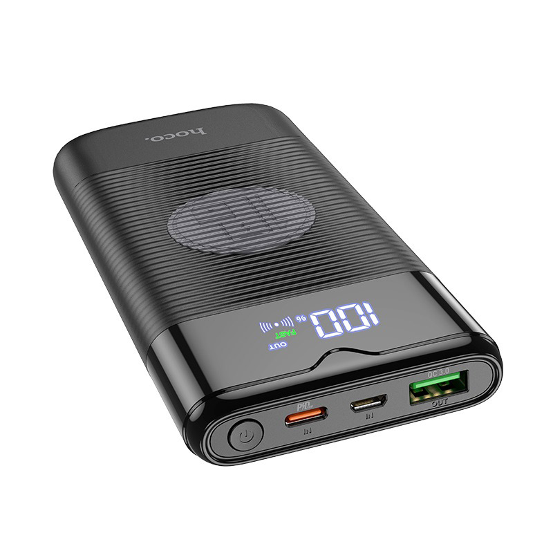 پاور بانک فست شارژ بی سیم 10000 هوکو Hoco J63 QC3