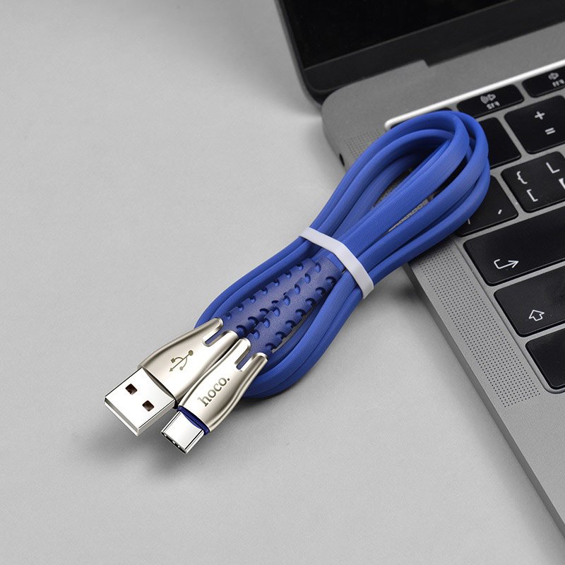 کابل Type-C هوکو Hoco U58 2.4A 1.2m (گارانتی 12 ماهه)